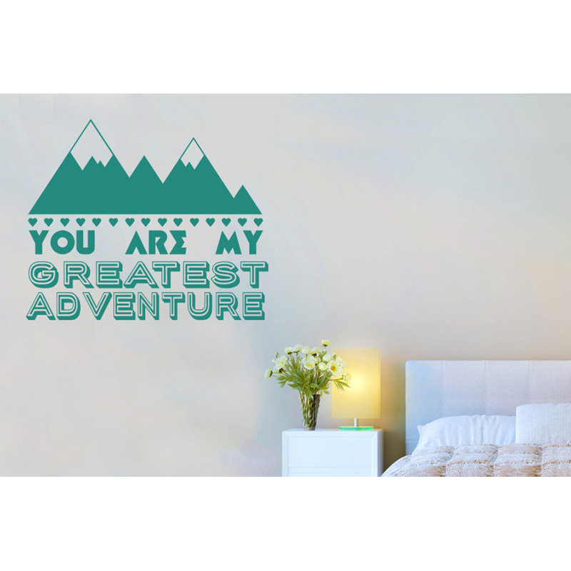 Wall Decal, Aqua Green, Large