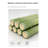 Wall-Mounted Bamboo Hook Rack