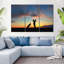 «Golfing at Sunset», reproduction d'art sur toile-1774041585