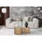 side table/coffee table/end table/nesting table set of 2 with veneer-1287387103