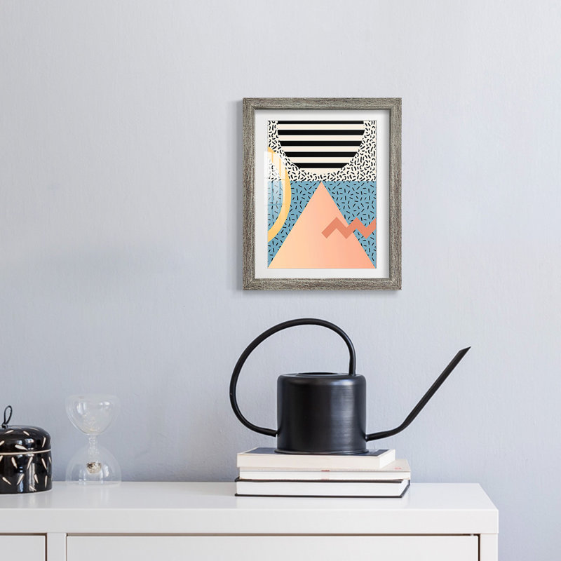 Modern Memphis I -Framed Print