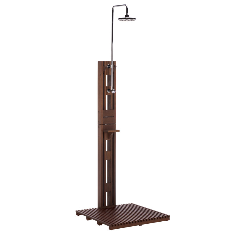 Douche d'extérieur en bois Elizabeth