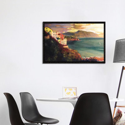 The West Coast of Italy 1 Piece Wall Art on Canvas