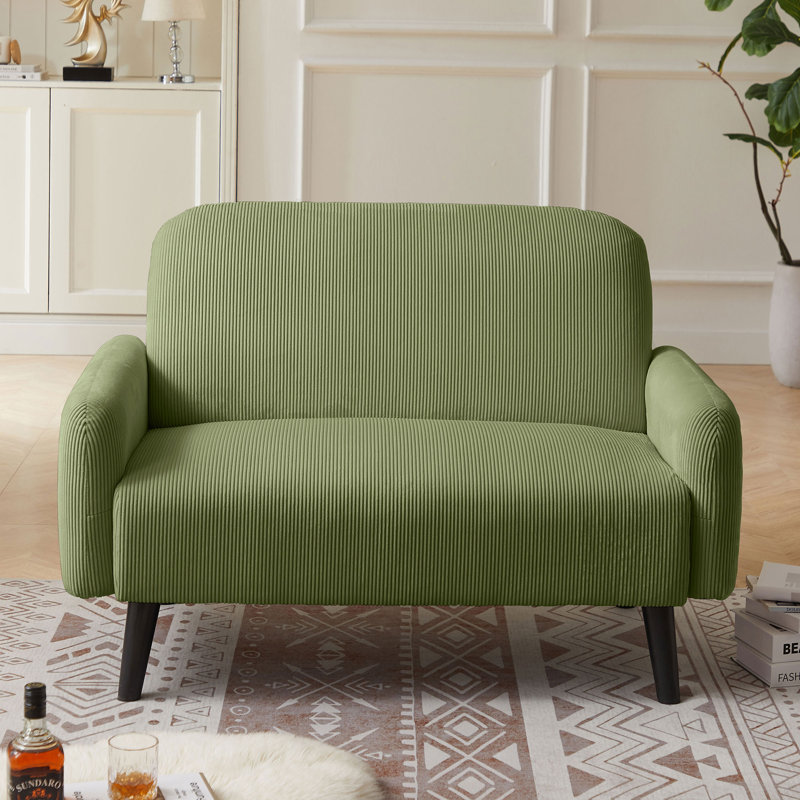 Causeuse pour petits espaces, Vert