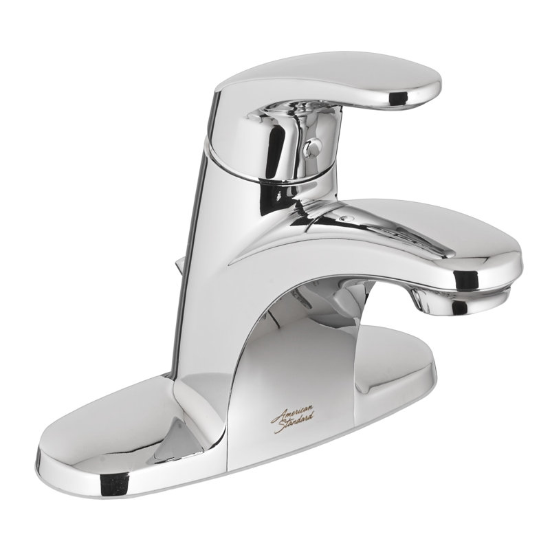 Colony Pro Bathroom Faucet with Drain Assembly, Polished Chrome