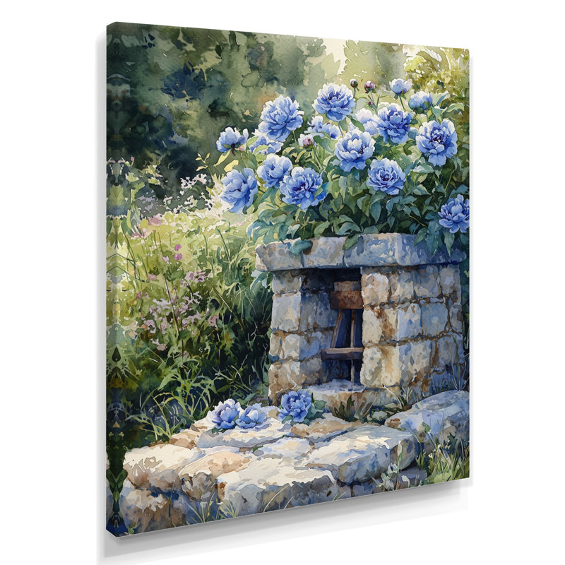 Tomczyk - Floral Canvas Art Print, Toile tendue, Ne s’applique pas, H 20 po x l 12 po