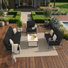 Ensemble de conversation Townsend avec coussins Sunbrella®