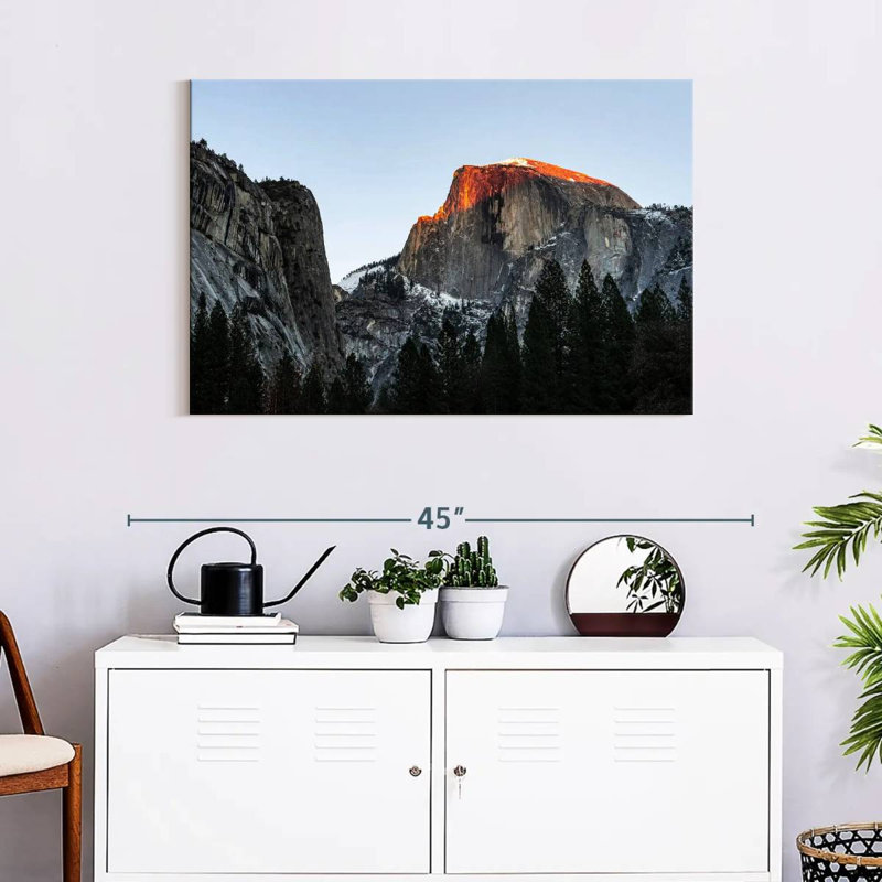 Alvord Sunset At Yosemite