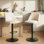 Nouveau tabouret de bar et de comptoir pivotant à hauteur réglable avec repose-pieds