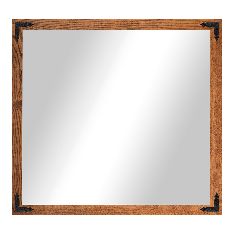 Miroir Gracie Oaks, 42 po x 33 po, Miel