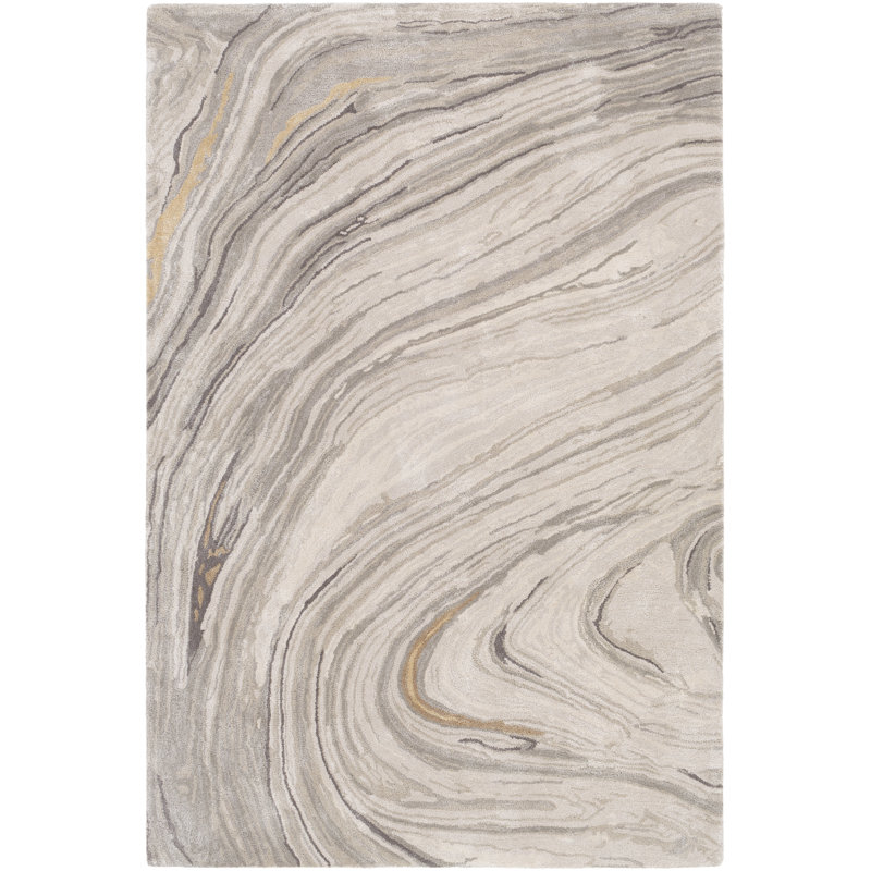 Demyan Abstract Indoor Rug, Rectangular 12' x 18'