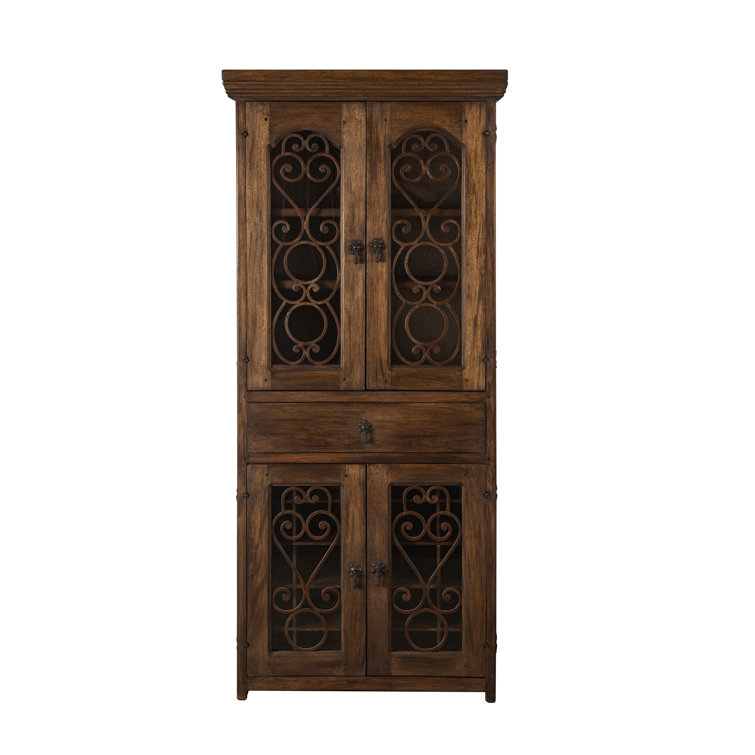 Armoire bar RISTINGE 50×108cm brun foncé