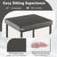 Narander Upholstered Counter Stool with Metal Frame-1071425462