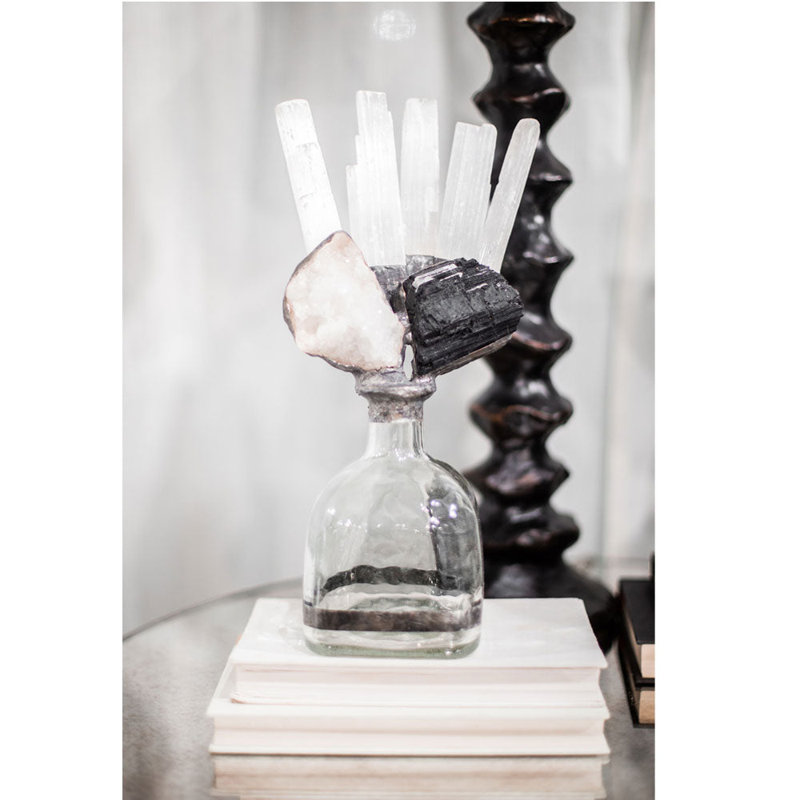 Tourmaline Handmade Decorative Bottle