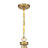Mercer 4-Light Pendant in Brass/Black-529425226