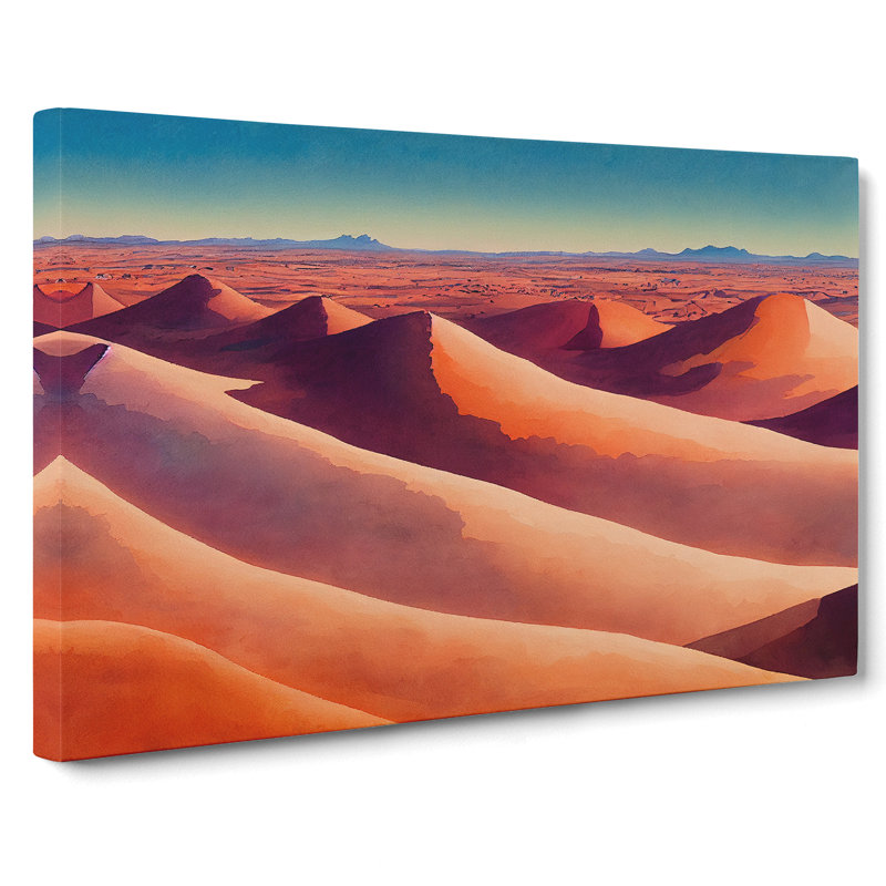 Desert InVol.4 - Wrapped Canvas, 35cm H x 50cm W x 3cm D