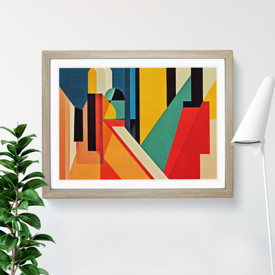 Favourable Modern Abstract - Framed Print