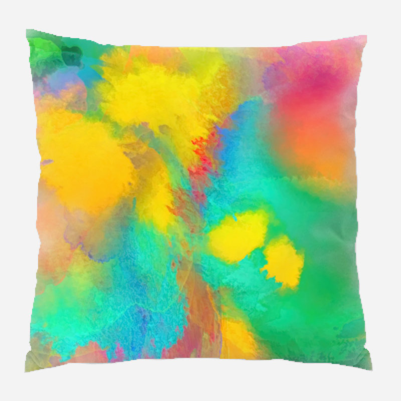 Housse et insert de coussin carré Jeneva, Microsuède, Intérieur
