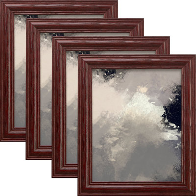 Chambless Scalloped Ash Wood Picture Frame