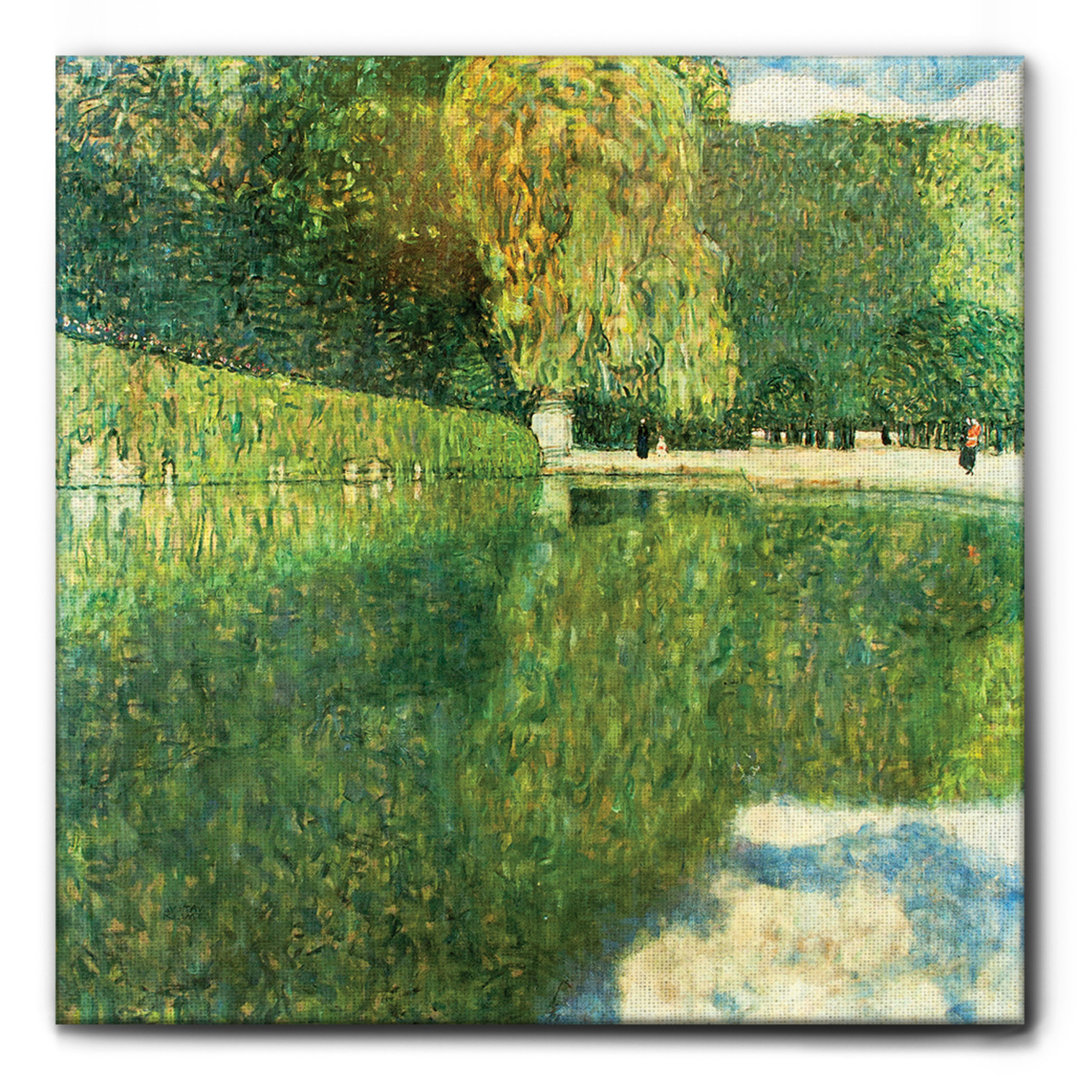 Kunstdruck Schonbrunn Park von Gustav Klimt