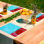Napperon abstrait en polyester