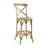 Kelseyville Solid Elm Wood Stool with Rattan Seat-1047838104-1056023483