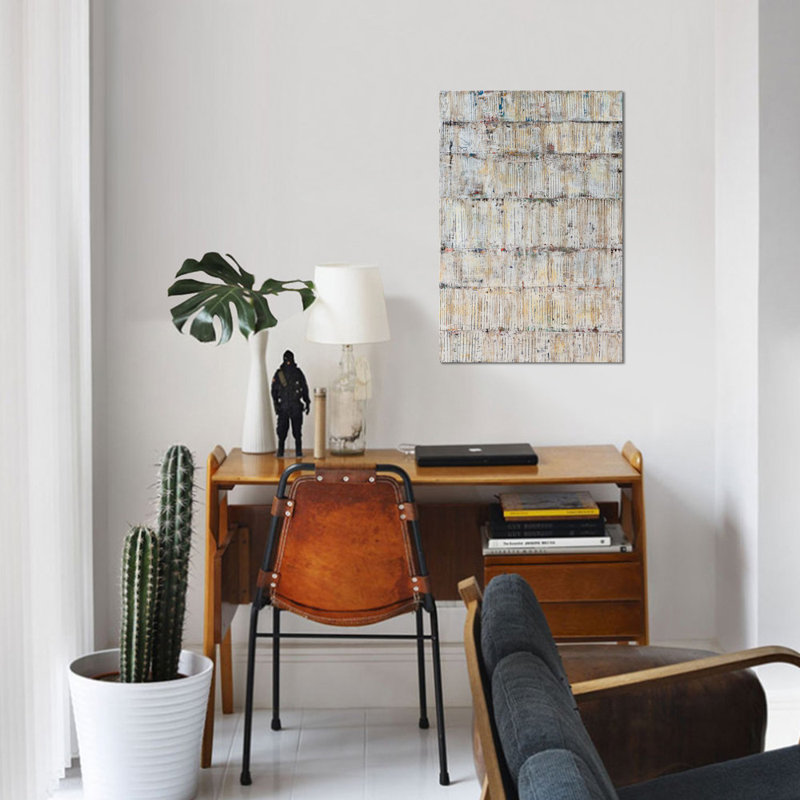 « layers of light », impression sur toile, H 40 po x l 26 po x P 1,5 po, Pas de tapis, Toile tendue
