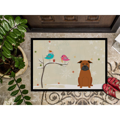 Tapis d'extérieur antidérapant pour chien Humboldt