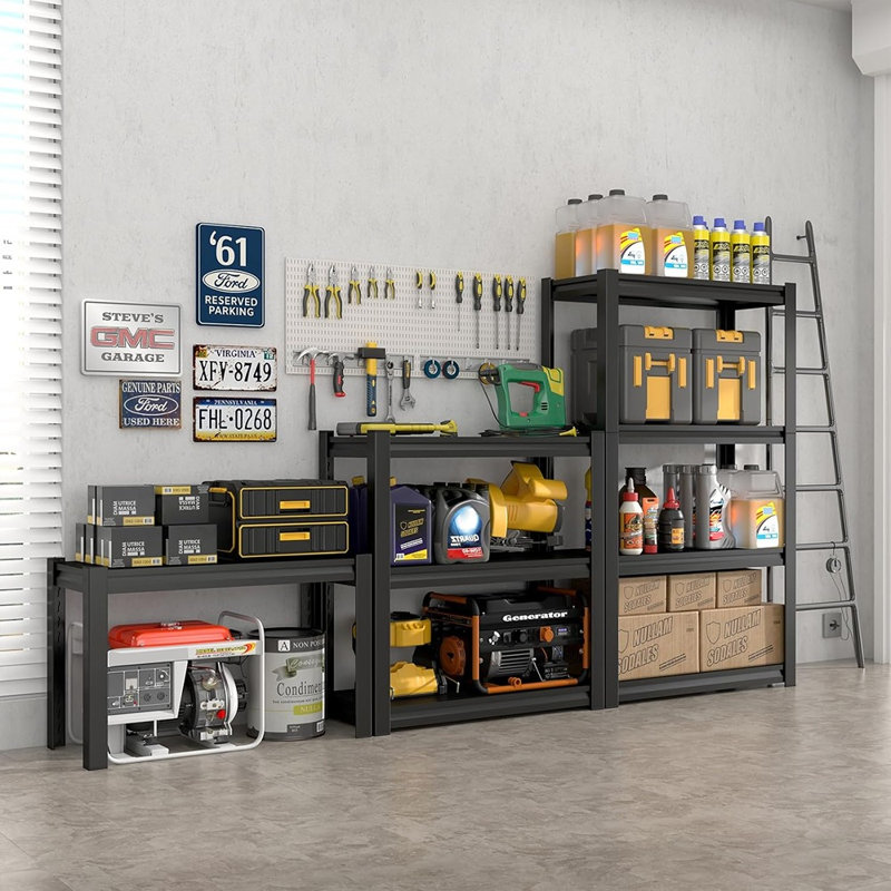 Étagères robustes, tablettes de rangement pour le garage, 4 ...