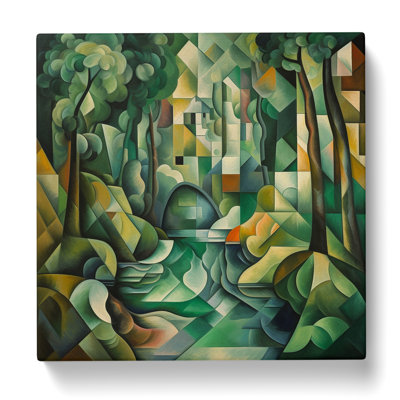 Modern Wall Art - Wrapped Canvas - Framed Print