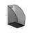 Mind Reader Vertical File Storage, Desktop Organizer, Workspace, Office, Metal Mesh, 6.25"L x 10"W x 12.5"H, 2 Pack