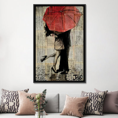 " Red Umbrella " by Loui Jover