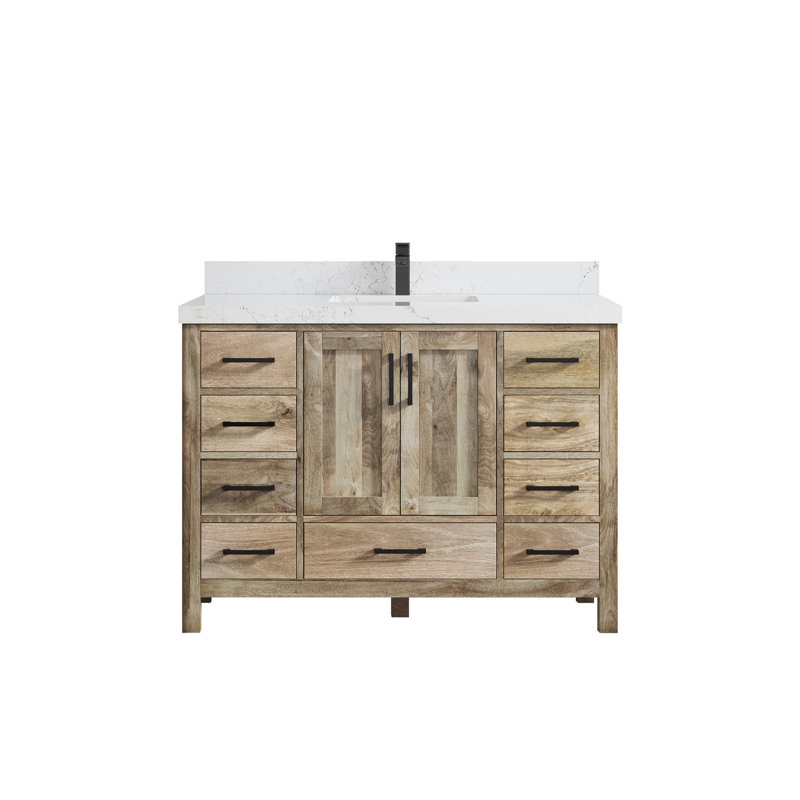 Ensemble de meuble-lavabo simple 48 po Malibu, Empira, Naturel