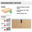 Base de meuble-lavabo simple 36 po