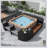 Spa Surround Rattan Sectional Sofa Set with Wooden Seats, Storage, and Mini Sofa for Outdoor Relaxation-1997315870-1997315867