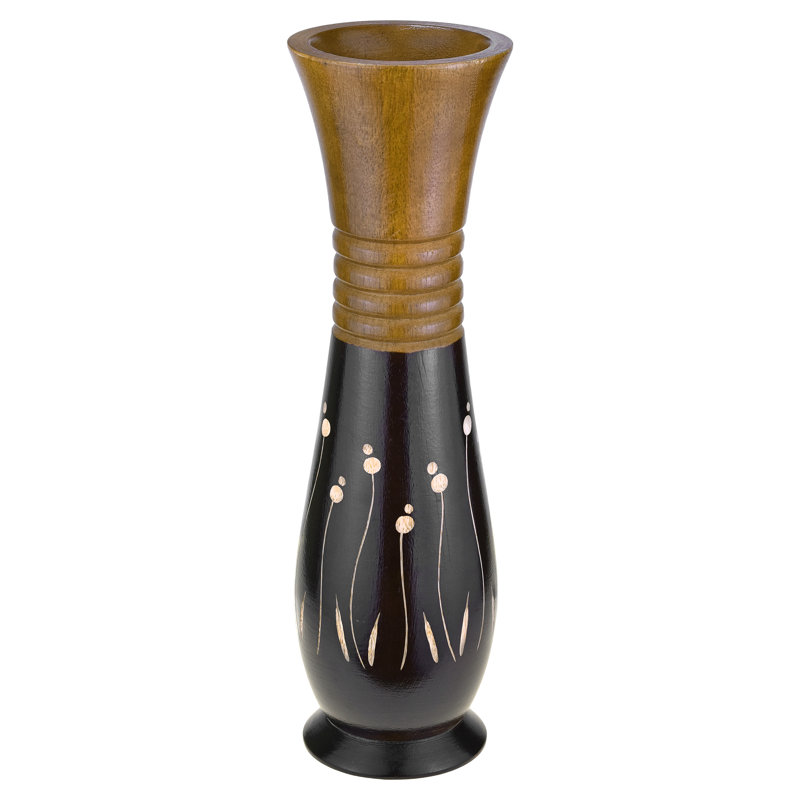 Handmade Wood Table Vase