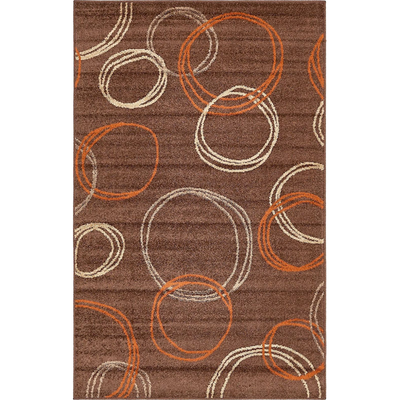 Jachim Abstract Indoor Rug, Rectangle 8' x 10'