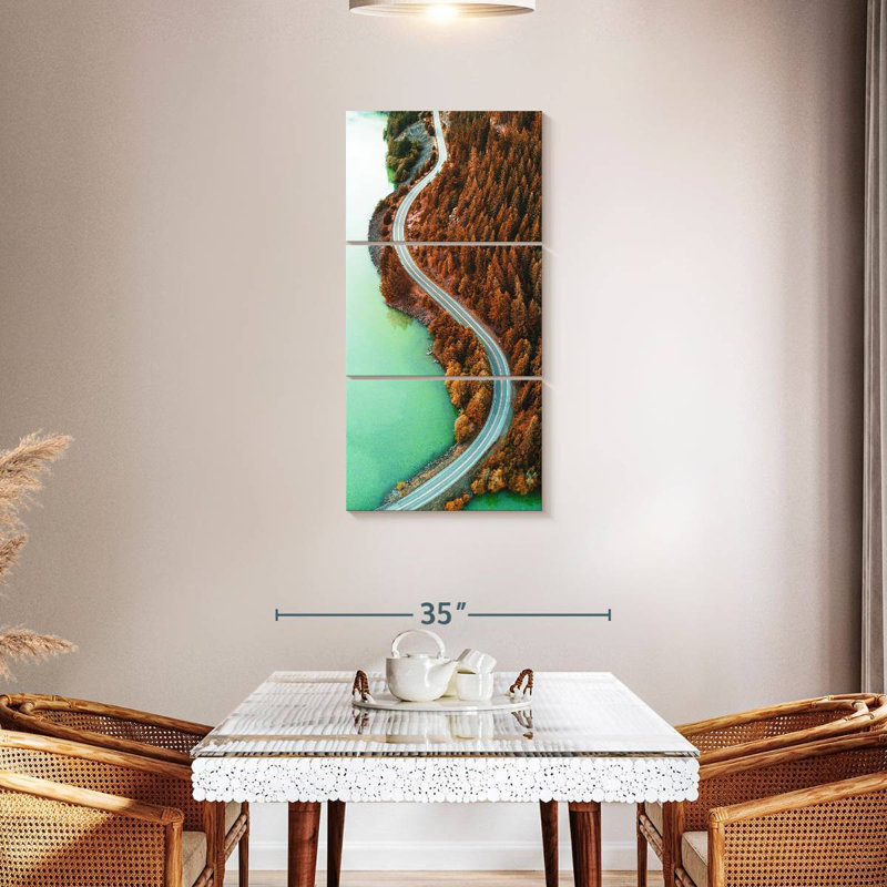 Diablo Lake Pine Forest, 44" H x 21" W