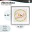 «Spring Wreaths Bird», reproduction sous verre encadrée, design par Elena Fay-851882140-851882136