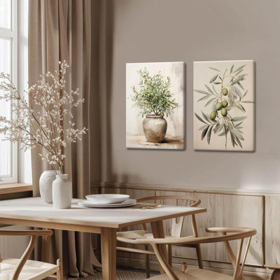 2 Piece Wrapped Canvas Print