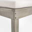 Lit de jour pour terrasse en bois massif de 66,62 po de largeur-1457270497