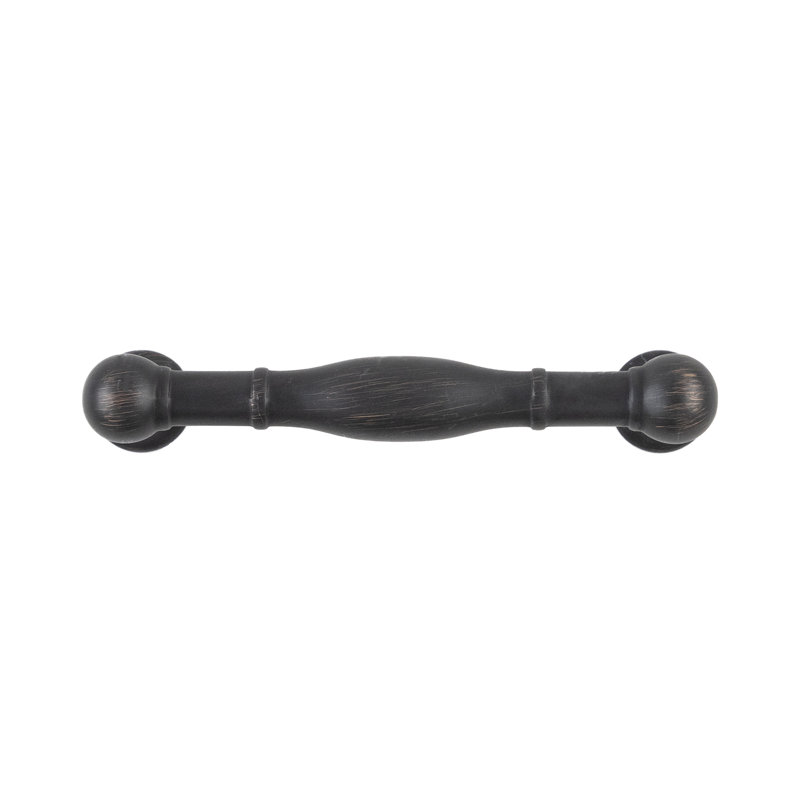 Fuller Collection Handle Pull - Traditional Hardware for Drawers & Cabinets, 3 3/4", Vintage Bronze