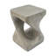 Table d'appoint unique à spirale torsadée avec intérieur creux et attrait artistique-1931451566