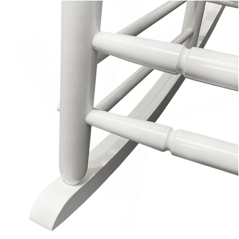 Chaise berçante balcon pour adulte - blanc, Blanc