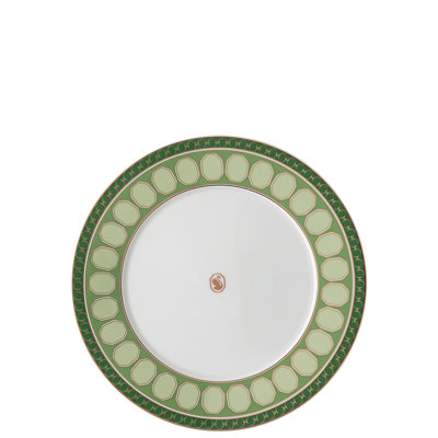 Swarovski Signum - Salad/Dessert Plate 9 In Jonquil Yellow