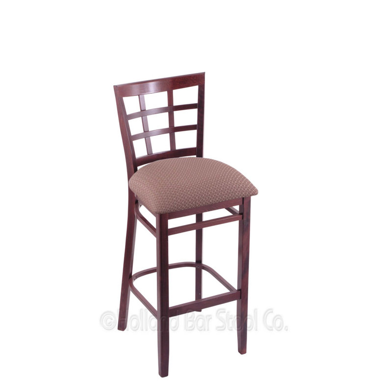 Tabouret, Noir, Alpin graphique, Tabouret de comptoir (siège d’une hauteur de 25