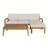 GRENADA L Shape 3Pcs Acacia Sectional Patio Sofa Set