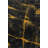 Black and Gold Marble Texture - Pattern Office Metal Print