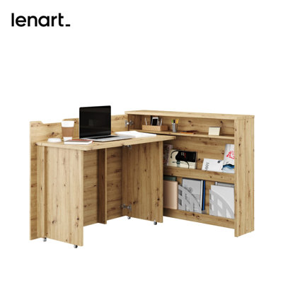 Efosa L-Shaped Executive Desk