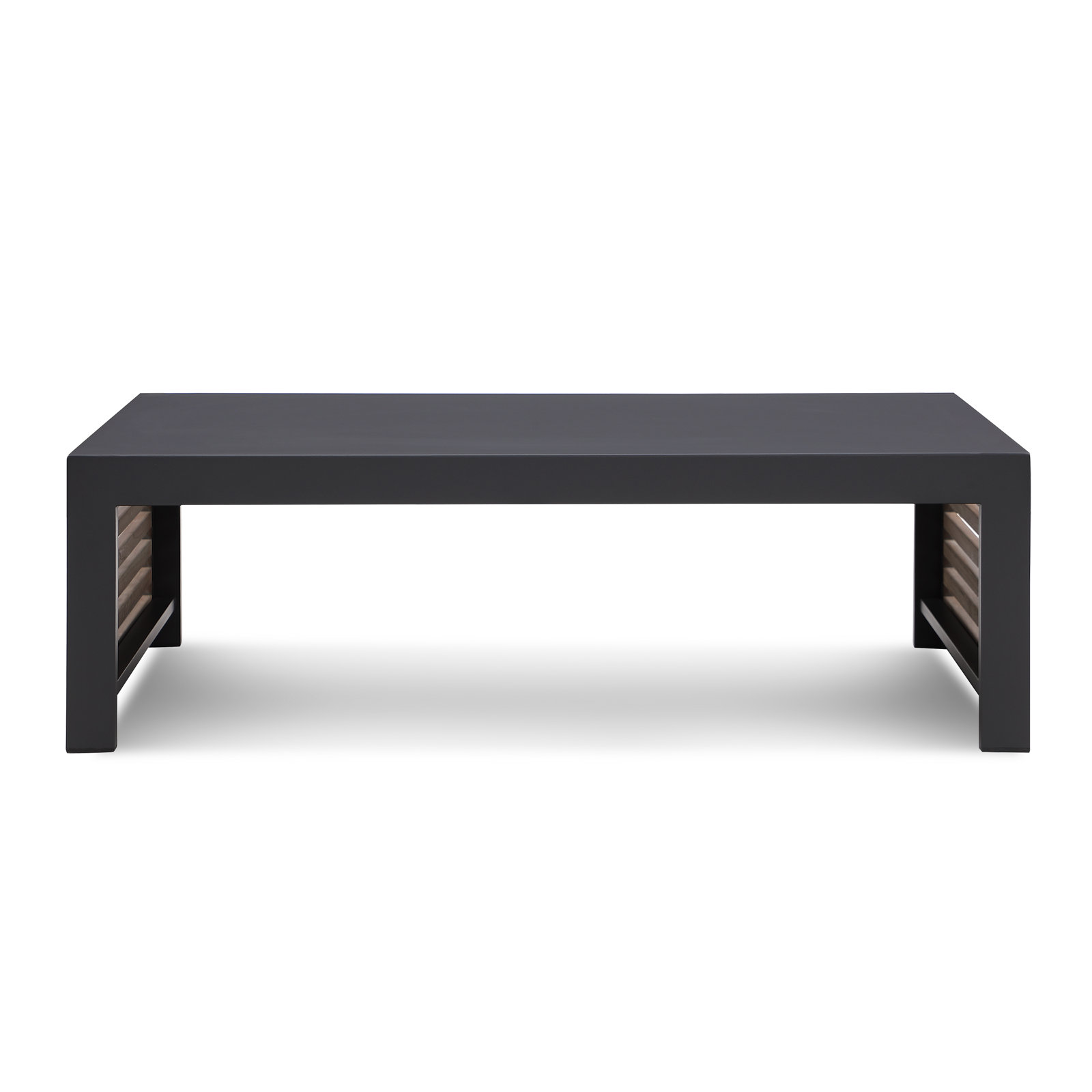 Pawni Teak Outdoor Coffee Table with Custom Cover